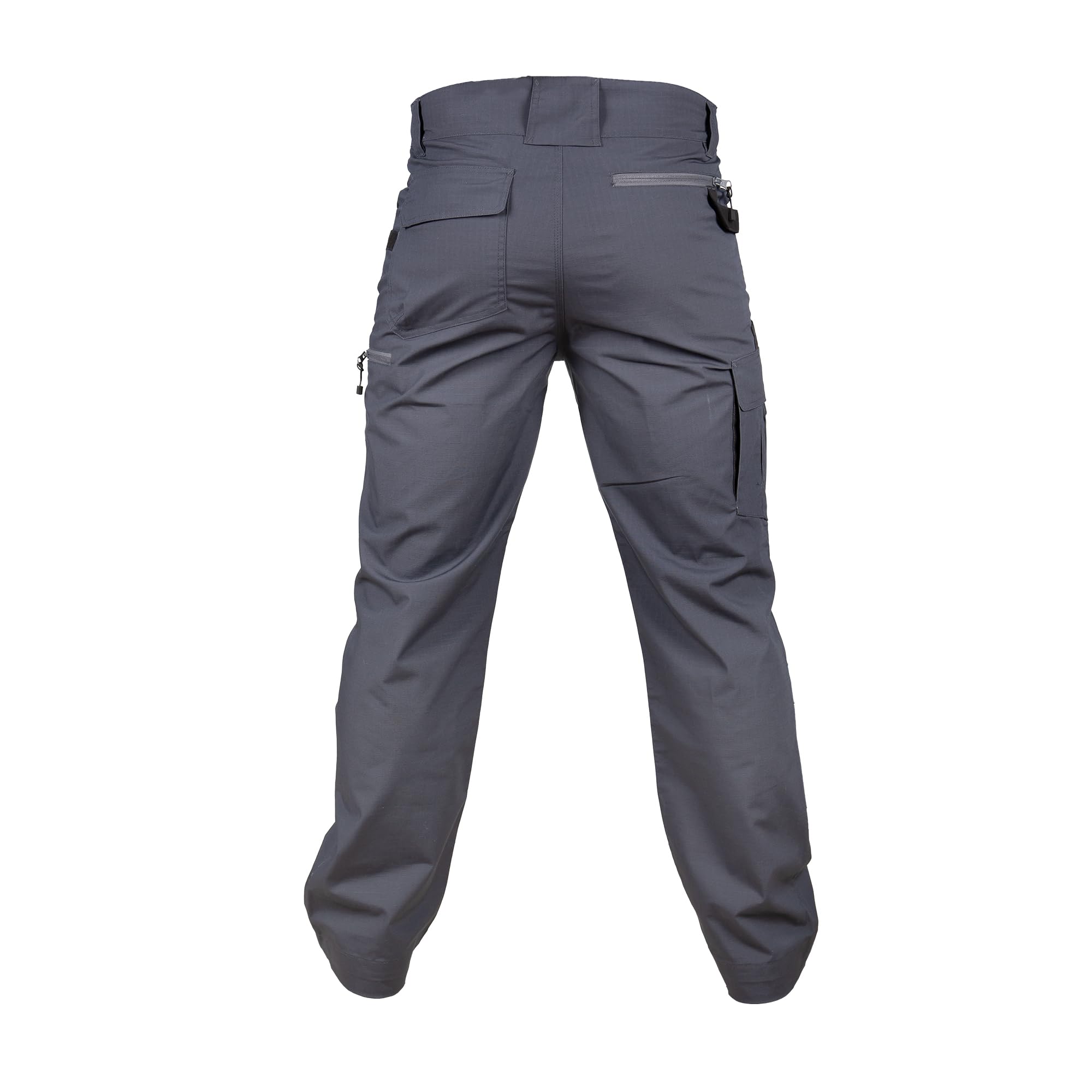 Cofan Pantalón de Trabajo elástico Loki 65% poliéster, 32% algodón, 3% Elastano, Talla Desde la 38 a la 34, Ligero, cómodo y Resistente, Color Gris,