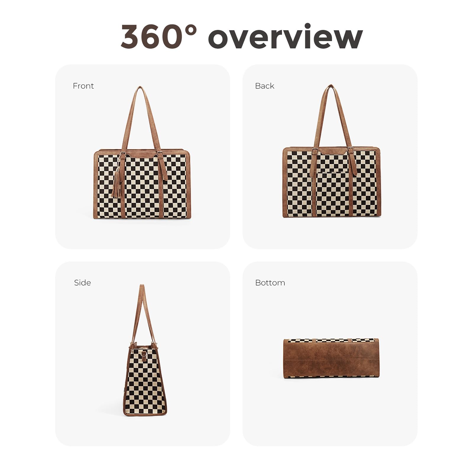 Bolsos bandolera de polipiel para mujer, elegante bolso de hombro de PU suave, estilo retro con asa superior, gran capacidad, correa ajustable para viajes, compras, trabajo, social y diario