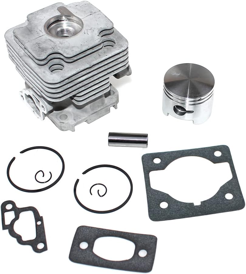 Cylinder Piston Kit 42mm Fit for Oleo-Mac 446 BP 446 BP 746 S 746 T for 8460 8460 IC 8465 PN 61122014F 61122014B Replacement Parts