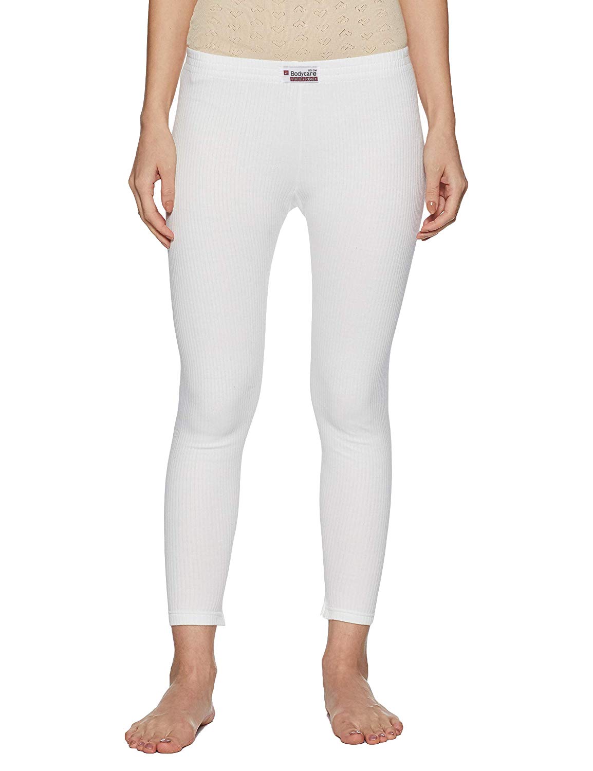 bodycare insider White Premium Women's Thermal Lower/Trouser/Bottom - Pack of 1 (B202-95cm)-picture-14