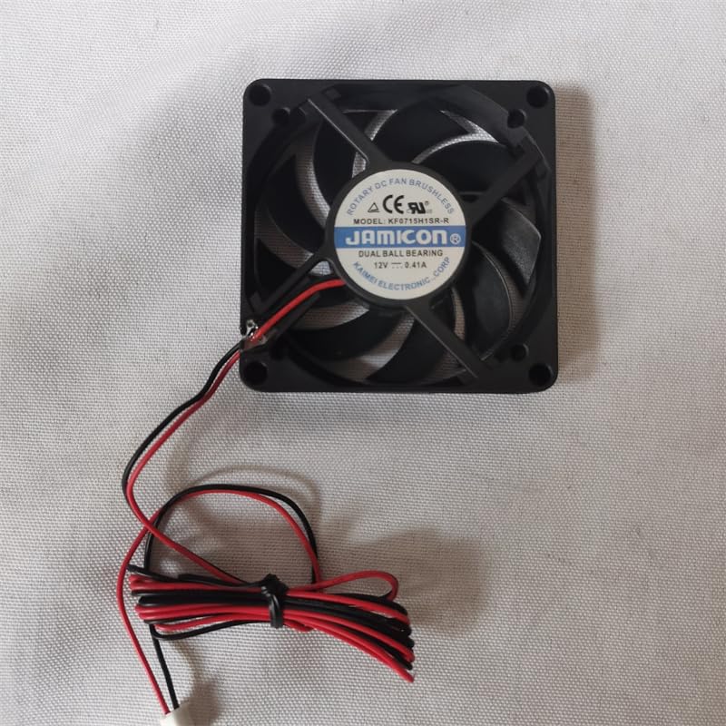 fan KF0715H1SR-R 12V 0.41A 7cm 7015 2wire cooling fan