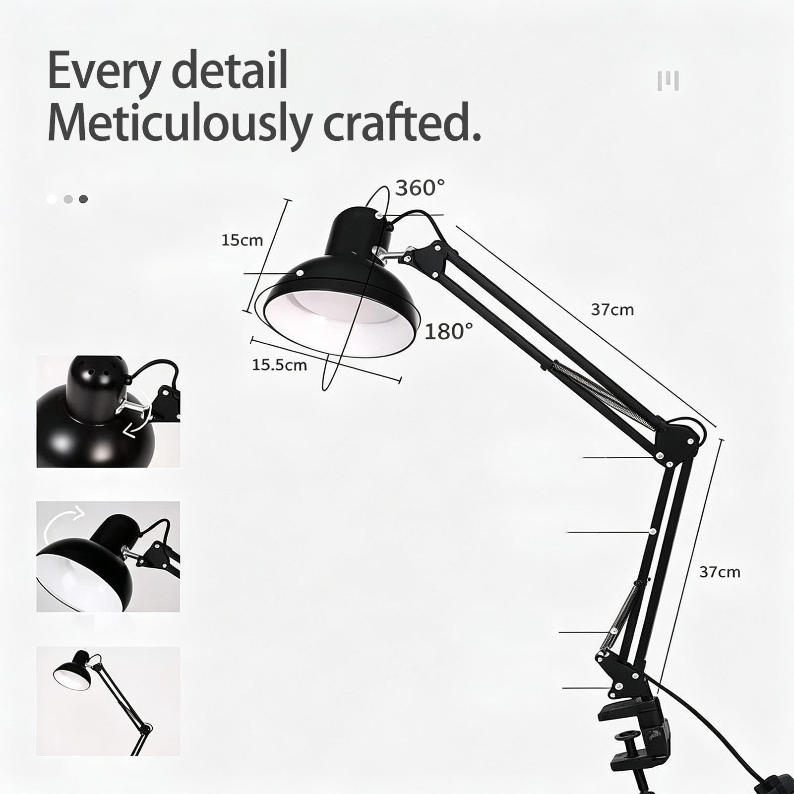 Lampa stołowa, lampka nocna Regulowana pielęgnacja oczu 3 tryby kolorów