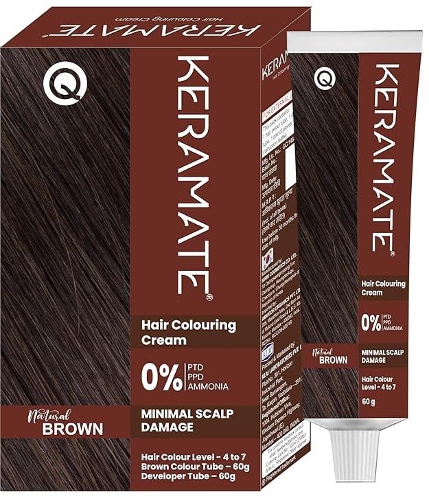 Image of Hair Colouring Cream Natural Brown 120gm