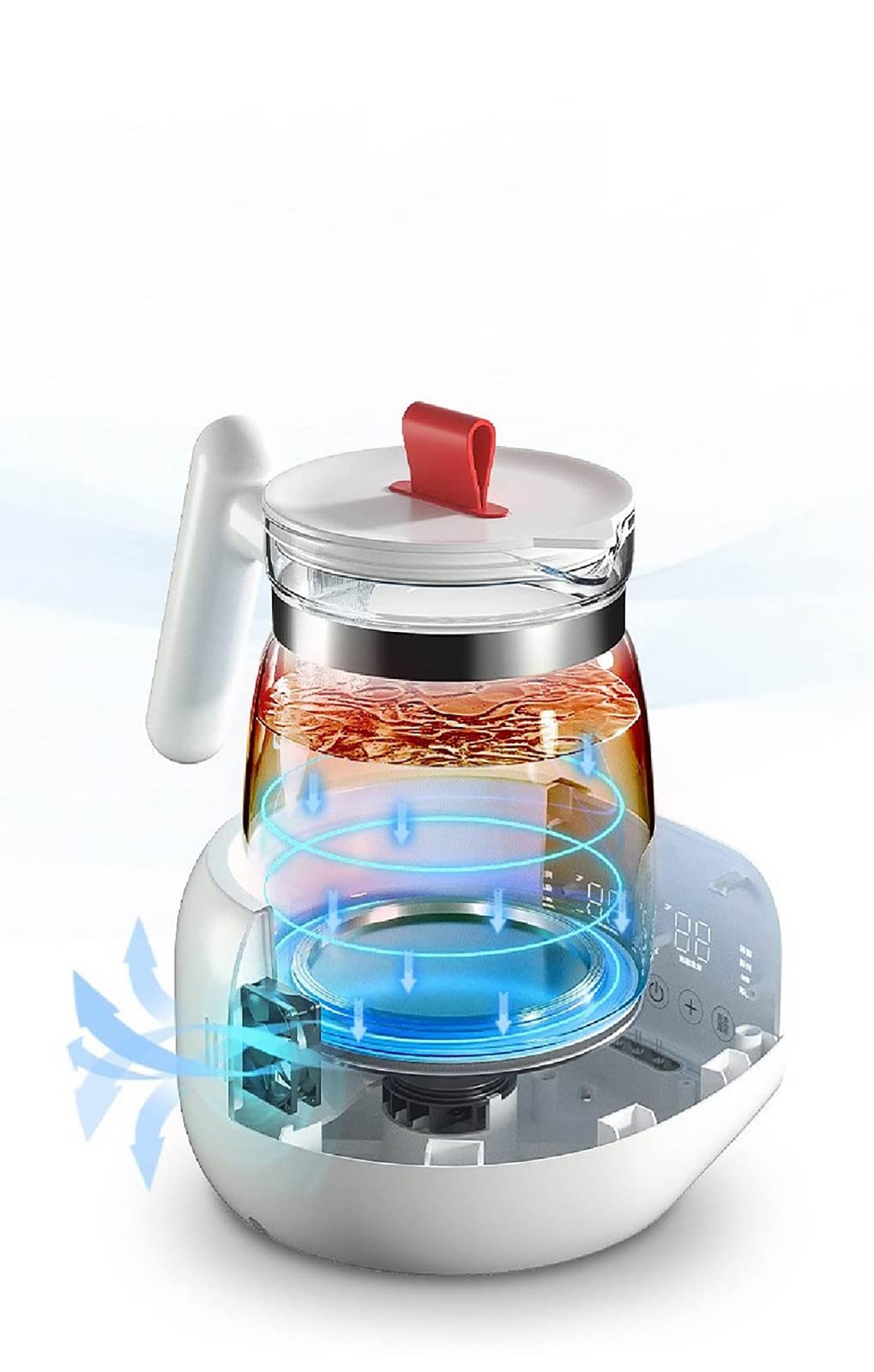 1200ML Automatische Home Thermostat Milch Conditioner Smart Thermos Baby Milchpulver Wärmer 220V A,A