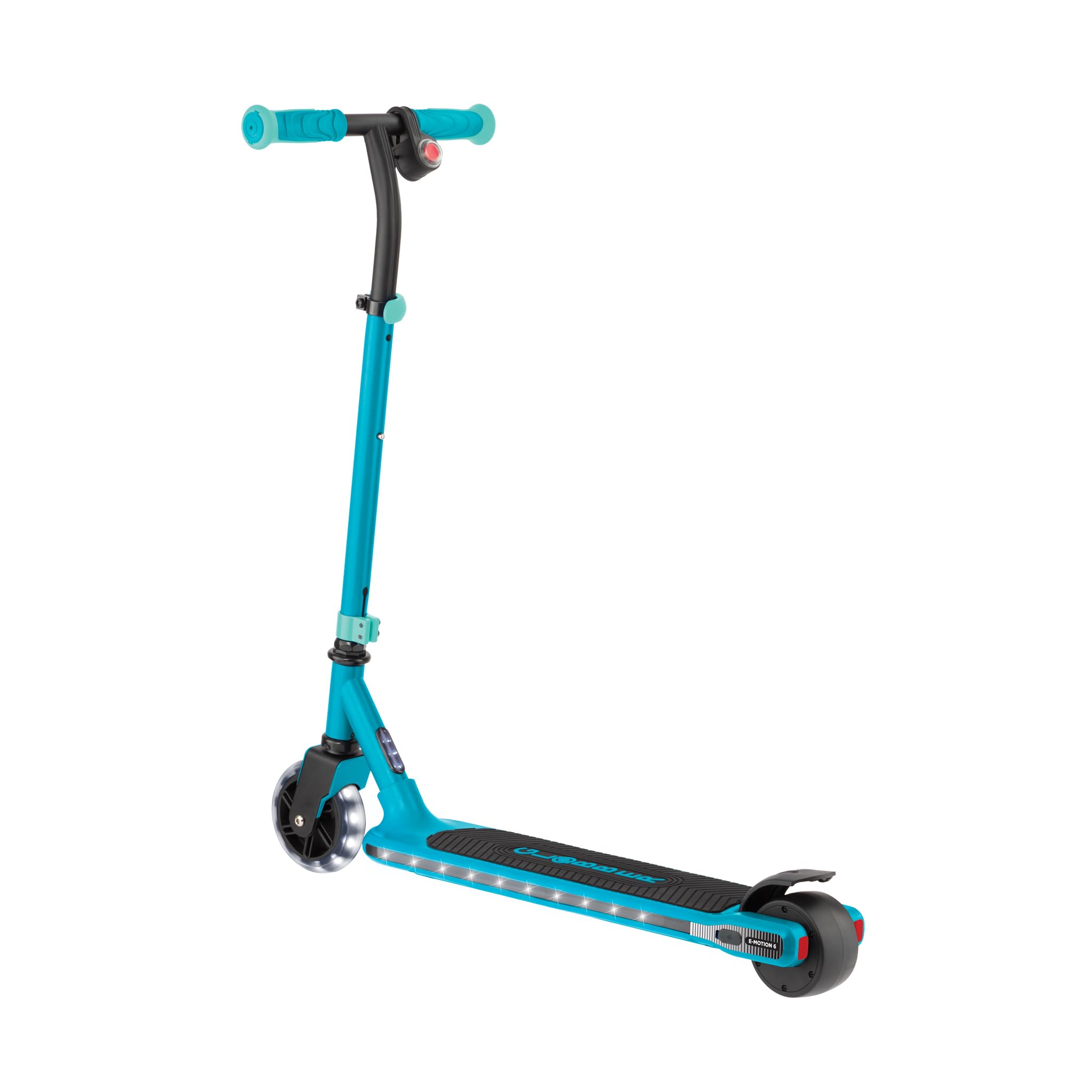 Globber - E-Motion 6 - Monopattino elettrico a 2 ruote per bambini, verde smeraldo