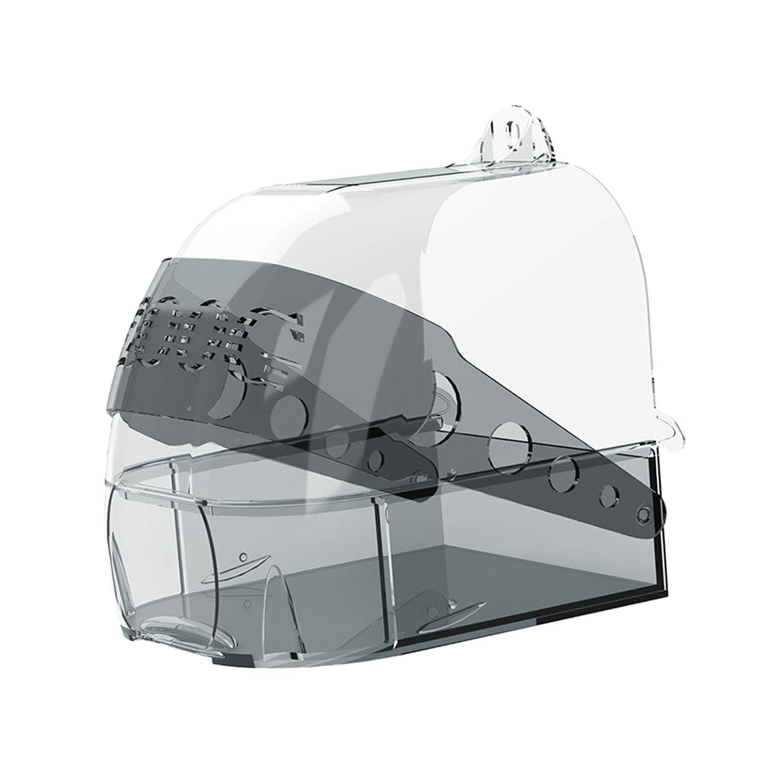 SECRET DESIRE Bird Bath Box Multifunctional Bird Cage Accessory for Lovebirds Canary Gray| Yard, Garden & Outdoor Living | Bird & Wildlife Accessories | Birdbaths-image-43