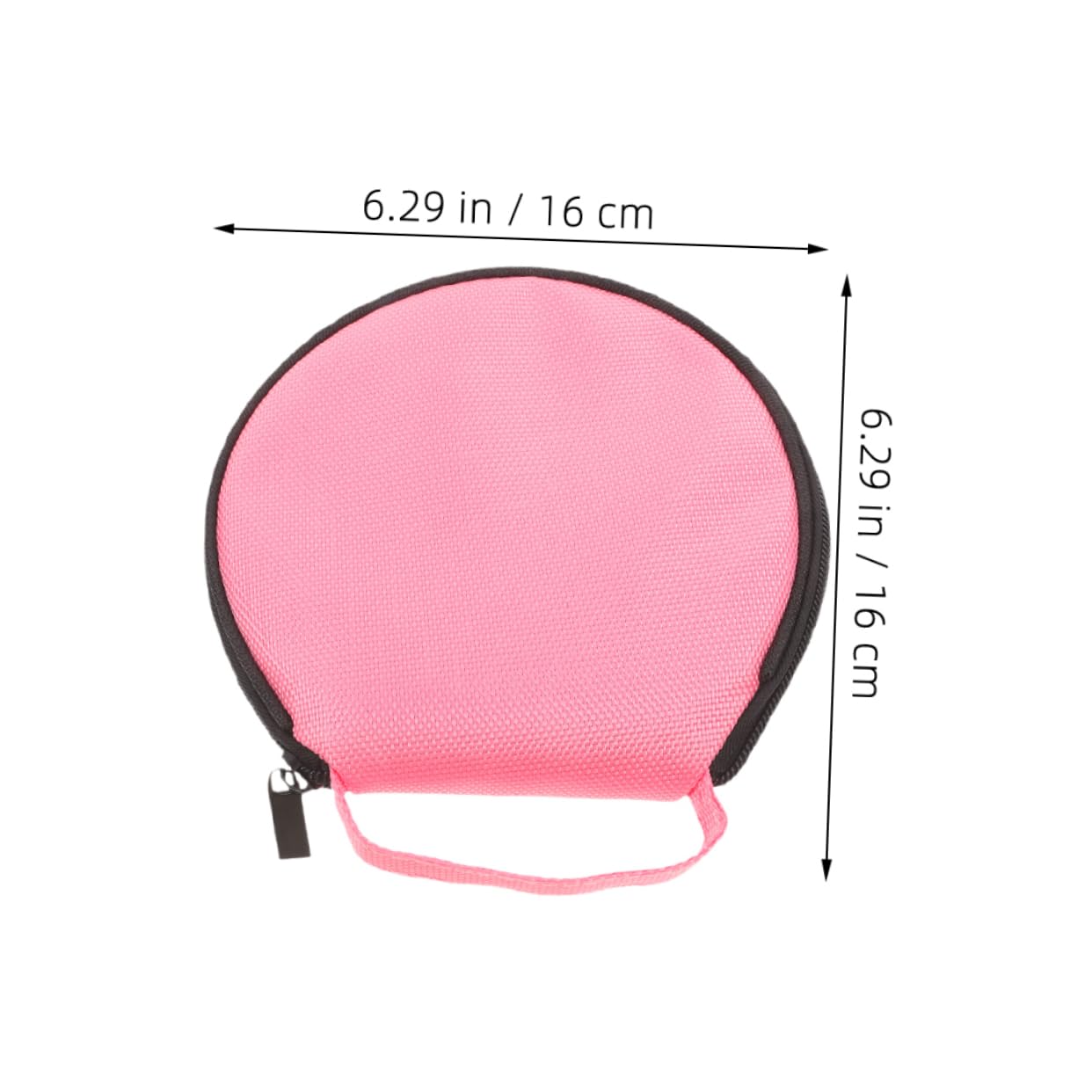 Alipis 2pcs Capacity CD Case Durable Media Storage Pouch for Dvds Discs for Home Car Use Portable Design Pink