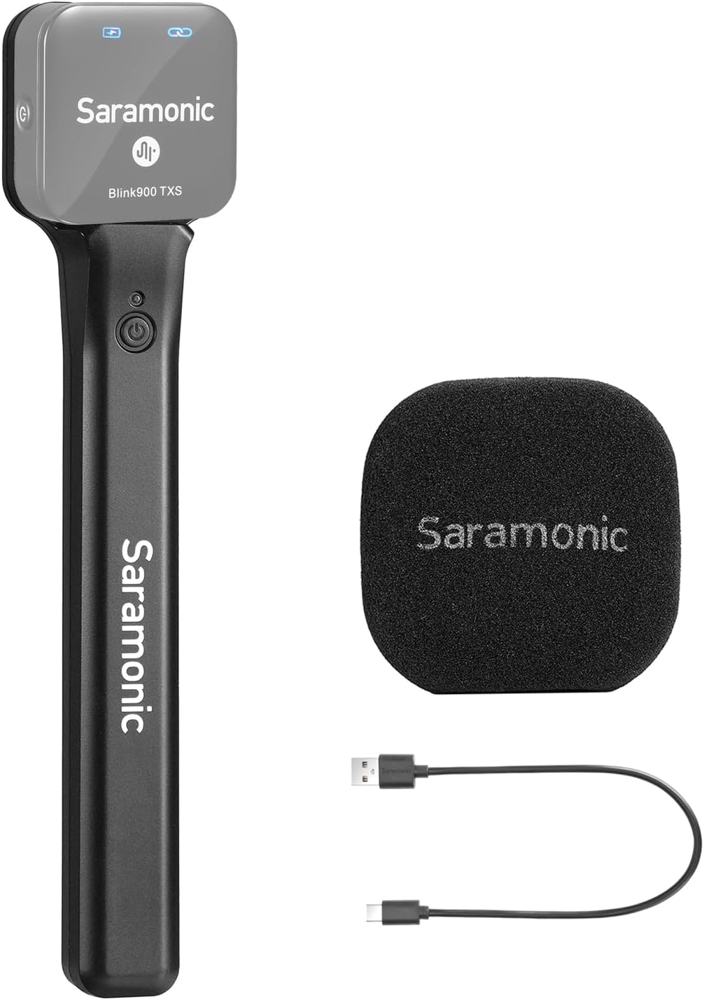 Saramonic Wireless Handheld Microphone Holder, Blink900 HMS Mic Stand for Blink900 S1/S2/S3/S4/S5/S6/S20 Transmitter Interview, Report Film, Stage, Speaker, Amplifier, Mixer, iPhone, Camera, Laptop Saramonic Wireless Handheld Microphone Holder, Blink900 HMS Mic Stand for Blink900 S1/S2/S3/S4/S5/S6/S20 Transmitter Interview, Report Film, Stage, Speaker, Amplifier, Mixer, iPhone, Camera, Laptop