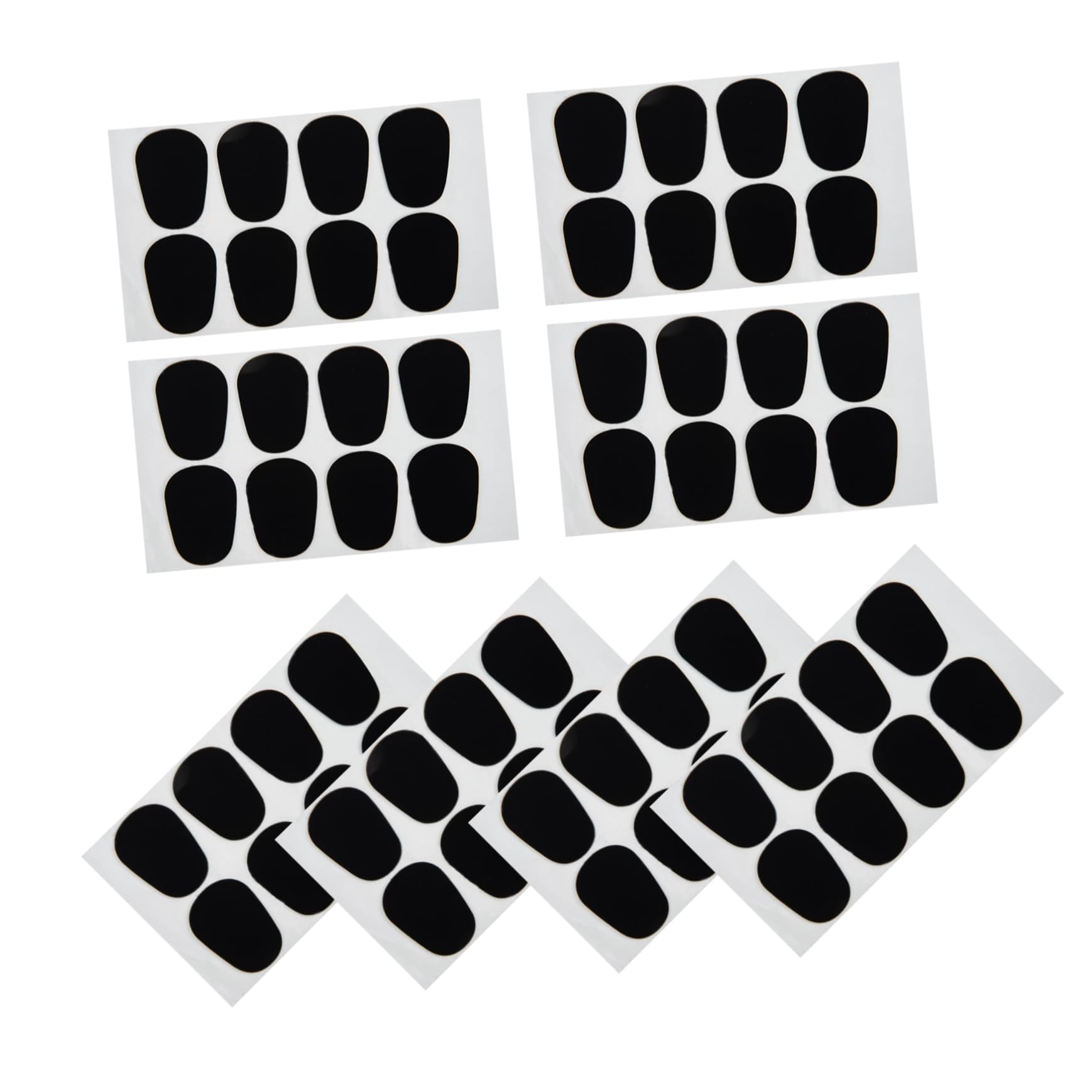 VANZACK 64Pcs Alto Saxophone Tooth Pads Durable Cushions for Comfort and Vibration Reduction Easy Replacement for Saxophone and Clarinet Mouthpieces
