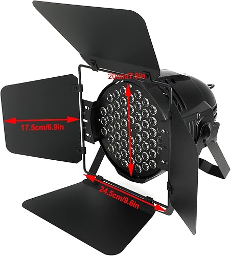 Miniatura 8 de 54 luces LED para escenarios, iluminación para fiestas, DMX DJ Disco Show Spotlight Cool Warm para estudios de fotografía, escenarios, barras de