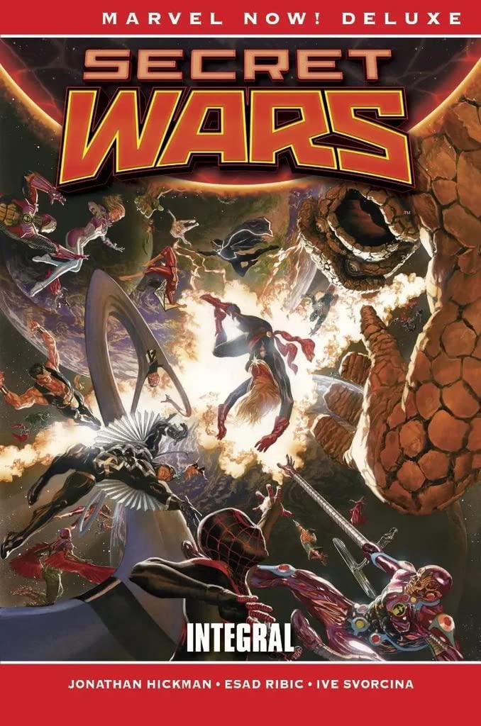 Reedicion marvel now! deluxe secret wars. integral