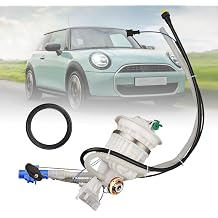 Electric Fuel Pump Module Assembly Compatible With Mi-ni Cooper R50 2002-2006 /R52 1.6L 2005-2008 Models Replacement 16146765122 16146756186 16146759956 16146762071