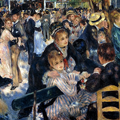 ロイヤルコペンハーゲン　ルノアール　陶板画　限定品ムーランドラギャレットの舞踏会 ロイヤルコペンハーゲン ルノアール 陶板画 限定品ムーランドラ