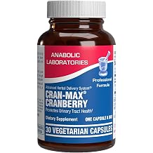 حبوب التوت البري لصحة المسالك البولية لدى النساء - كبسولات مستخلص التوت البري Cran-Max ذات القوة السريرية لدعم تنظيف المثانة وصحة المسالك البولية لدى النساء - نباتية قوية للغاية وغير معدلة وراثيًا