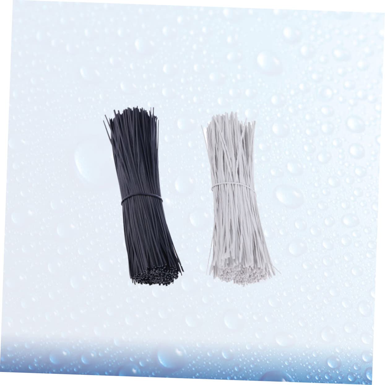 Yardwe 1000 Etichette Per Fascette Stringicavo Da 0 45 Mm Fascette in Filo Di Ferro Rivestito in Plastica Organizer Versatili Per Cavi