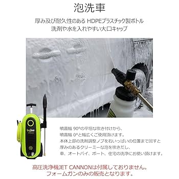 bigboi SPASHAN 高圧洗浄機本体セット bigboi SPASHAN 高圧洗浄機本体セット bigboi ジェットキャノン