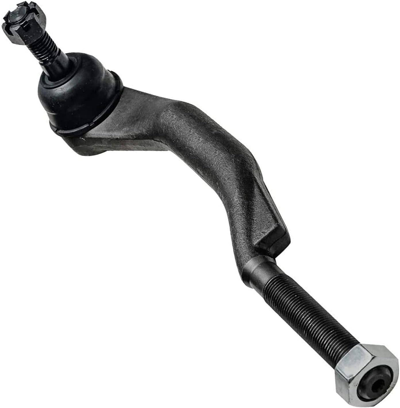 Detroit Axle - Front Outer Tie Rod End Links for 2003-2009 Chevrolet Trailblazer GMC Envoy 2004 2005 2006 2007 2008 2 Outer Tie Rod End Links Replacement [0.63 inch Thread Tie Rods]