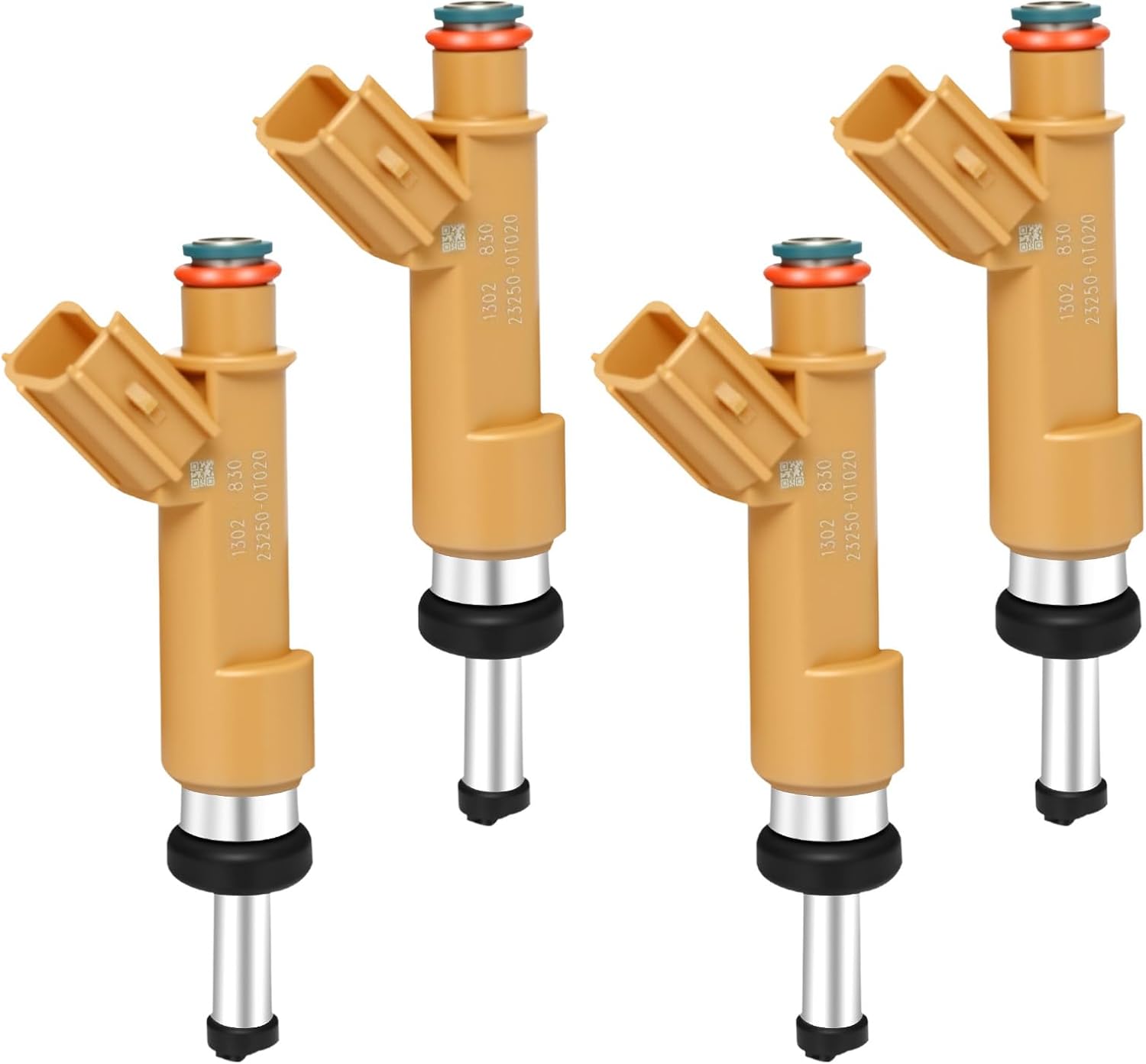 2008-2012 Fuel Injector Compatible for Toyota Corolla 2009-2018, Matrix 2009-2013, Scion xD2008-2009, L4 1.8L, Replace FJ1068 23250-0T020 23209-09140 23209-39145