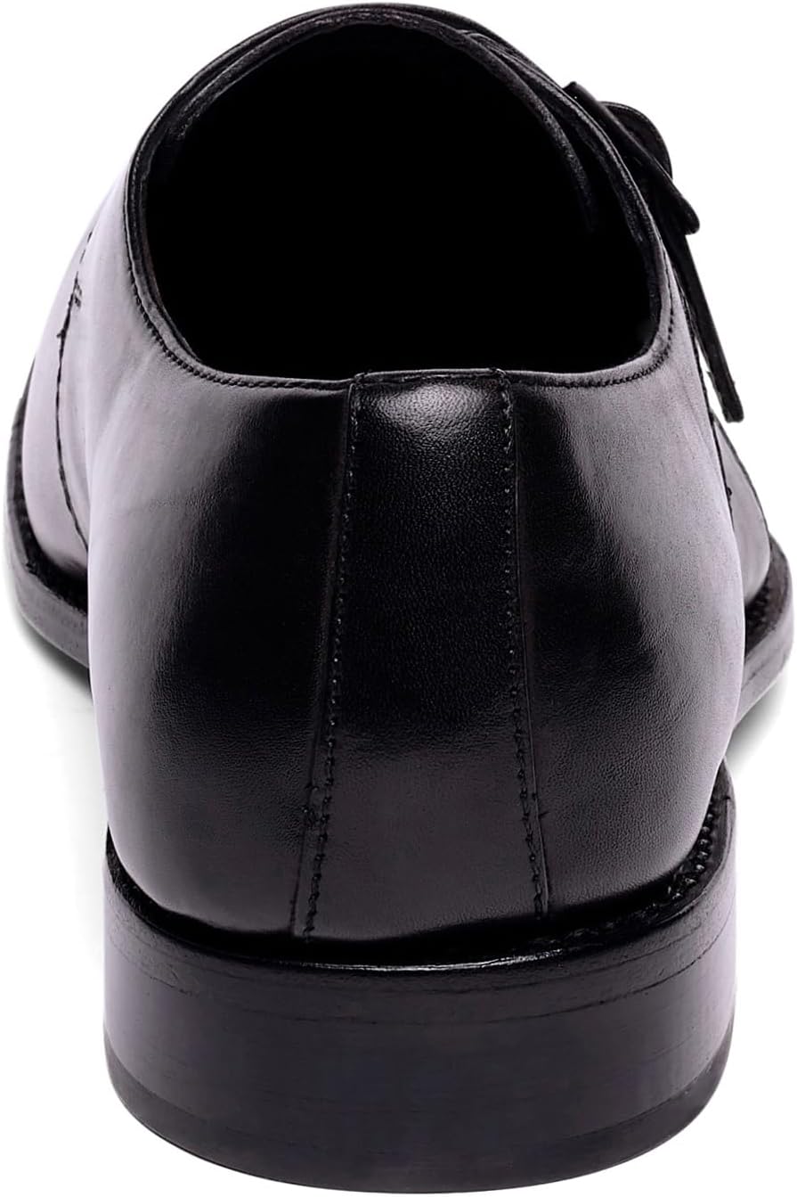 Gold Men Dress Shoes Anthony Veer Clinton Cap-Toe Oxford Dress