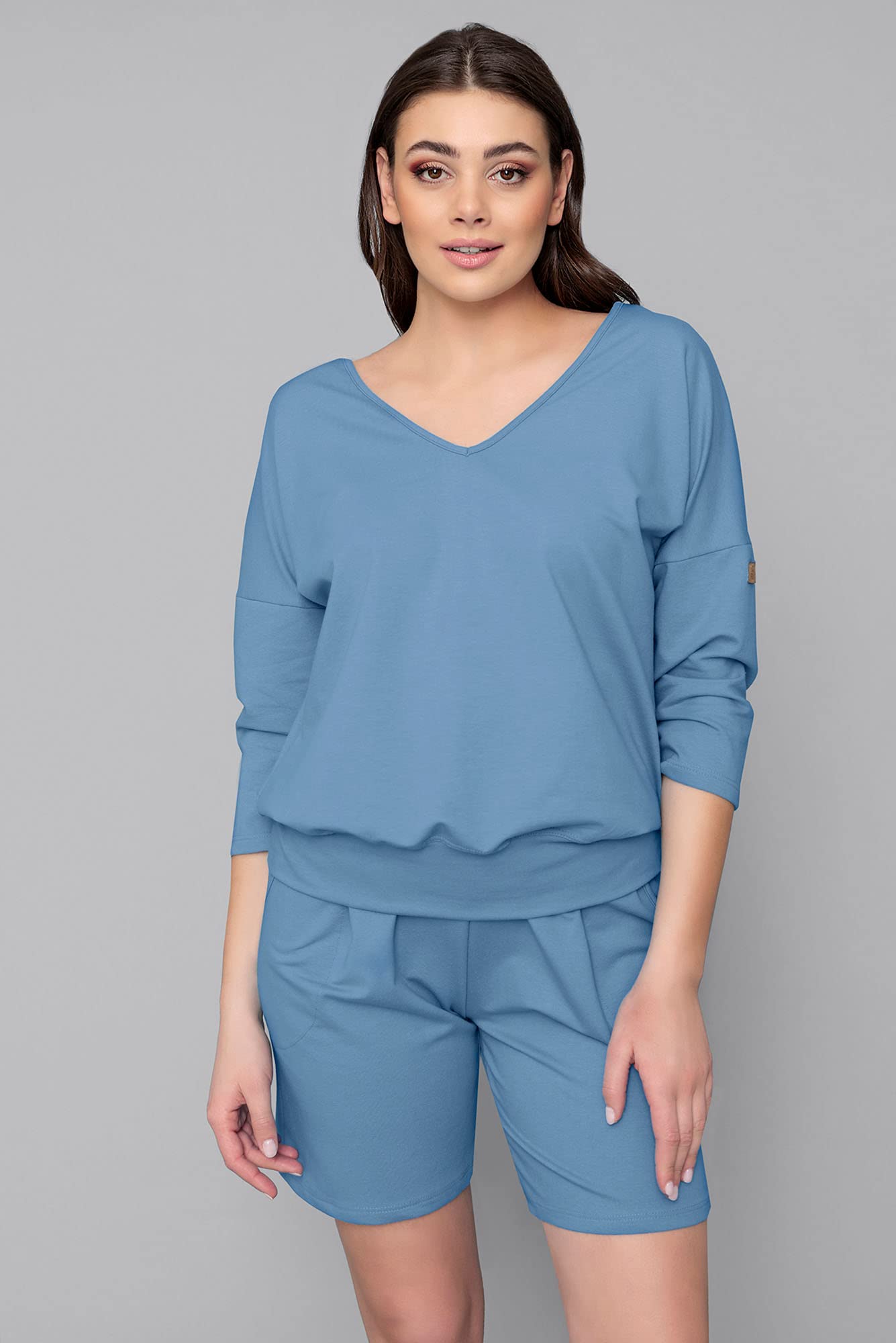 Italian Fashion Lounge Set Damen | Hausanzug Damen | Trainingsanzug Frauen | Jogginganzug Frauen Set 2-Teilig | Stilvolle Streatwear Trainingsanzüge für Ladies S-XXL