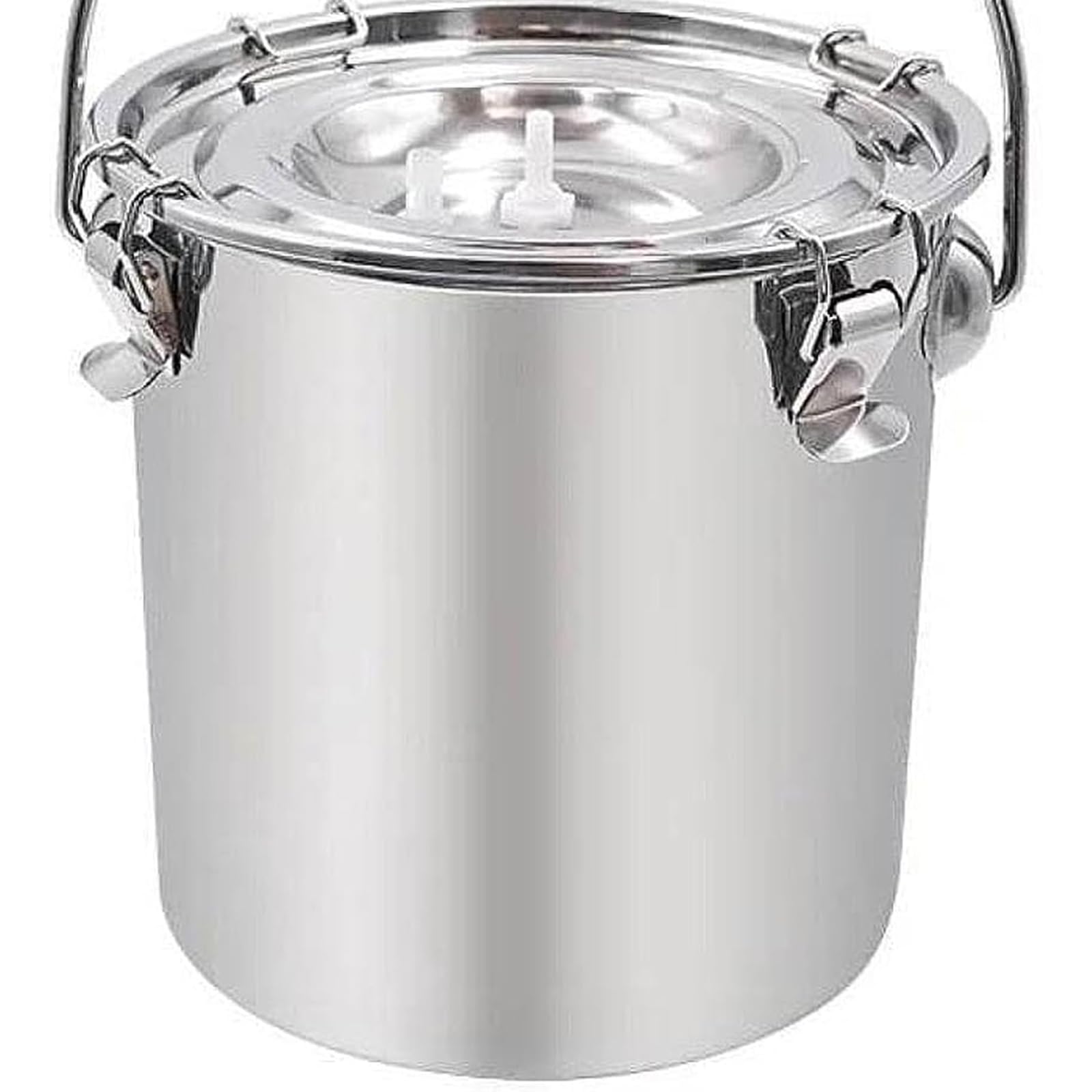 Seau de traite en acier inoxydable 3L et 5L pour animaux de ferme et élevage laitier