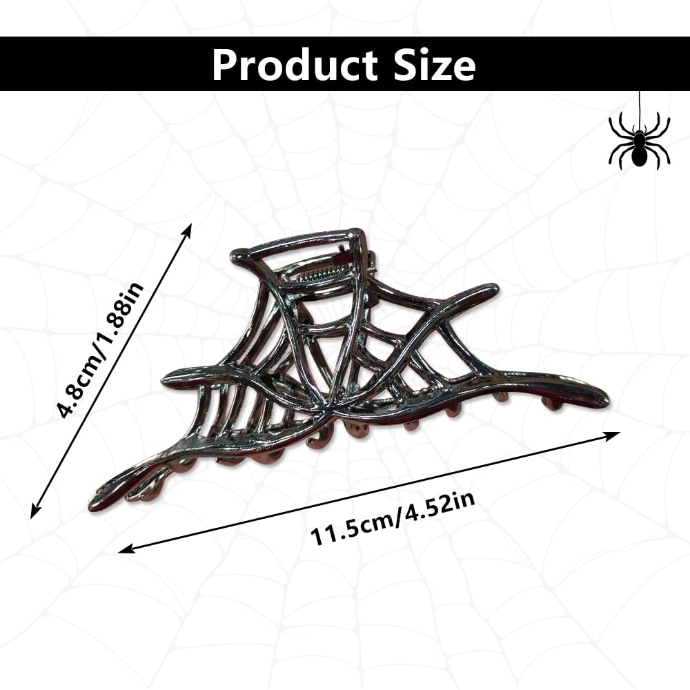 Amazon.com : Metal Hair Clips with Spider Web Claw Design - Strong