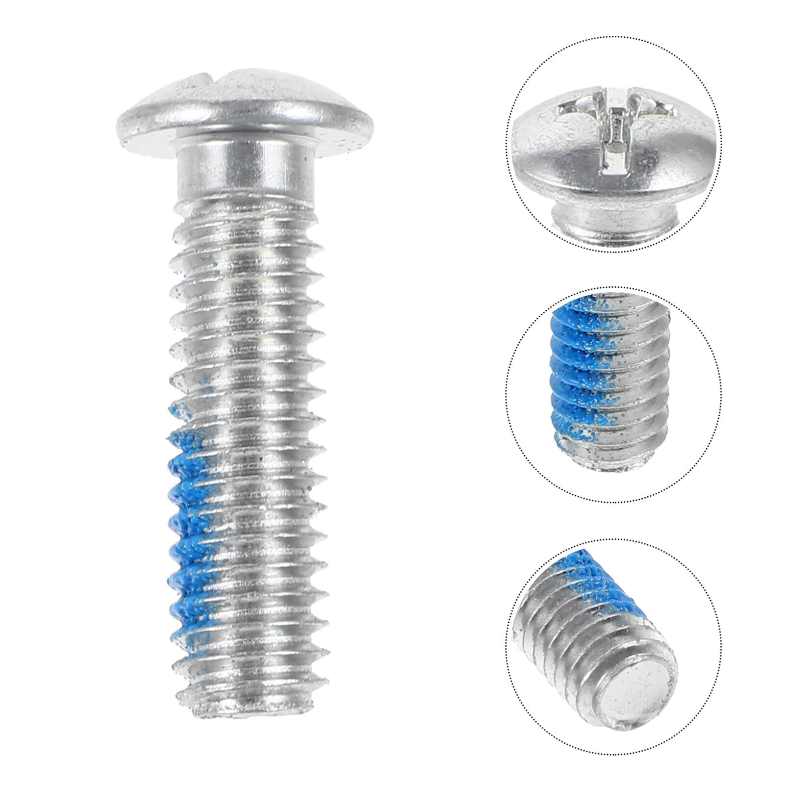 SUPVOX Inline Skate Replacement Bearings Skating Screws 6pcs Replacement Skate Wheel Axles Screws