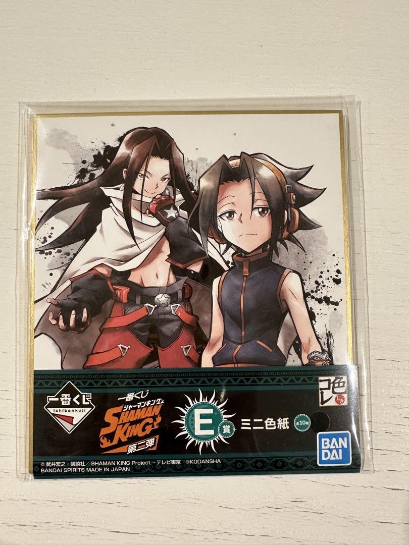 Amazon.co.jp: シャーマンキング イラストボード ミニ色紙 3点セット