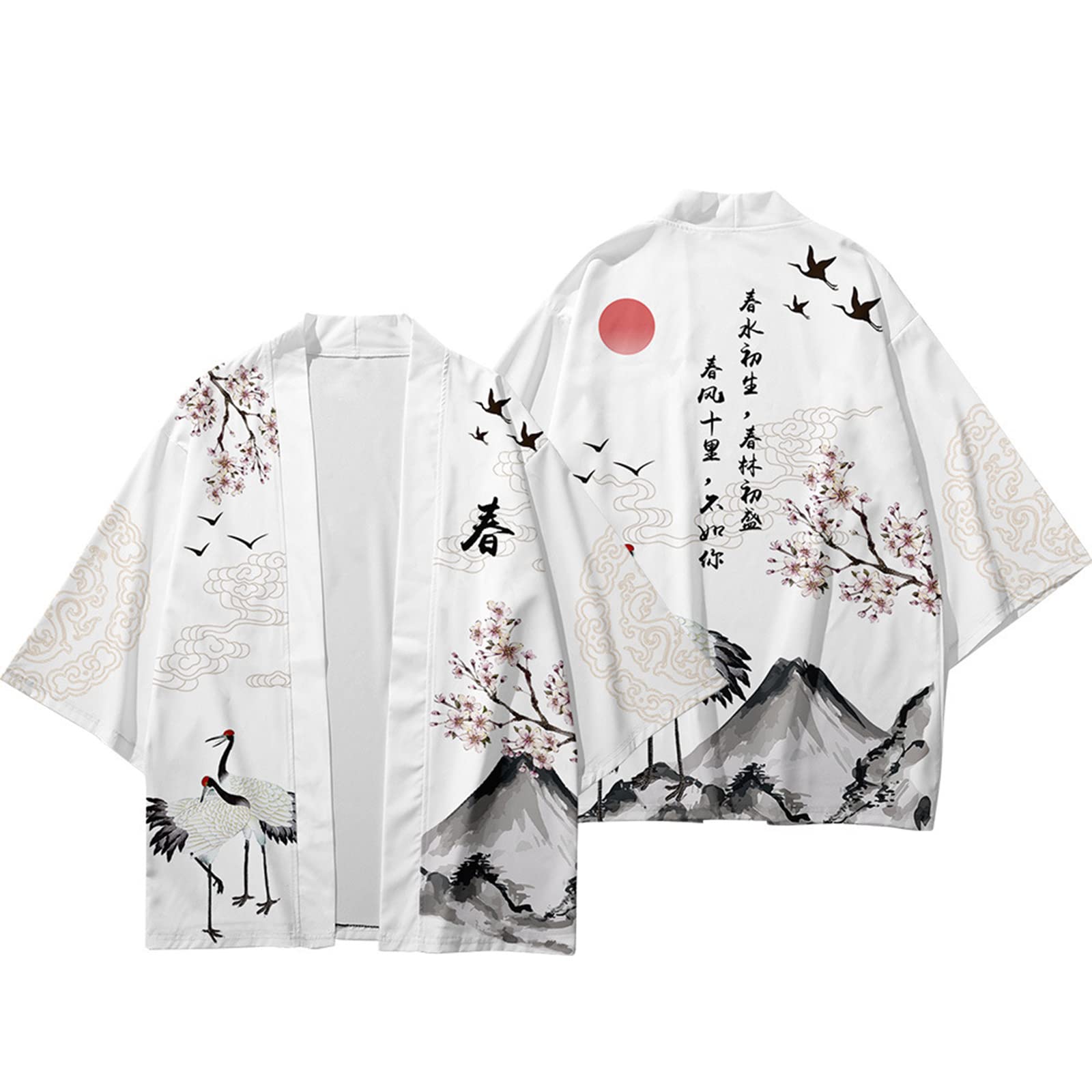 Mannen Japanse Kimono Katoen Hanfu Oude Pyjama Pak Mannen Japanse Kimono Katoen Hanfu Oude Pyjama Pak