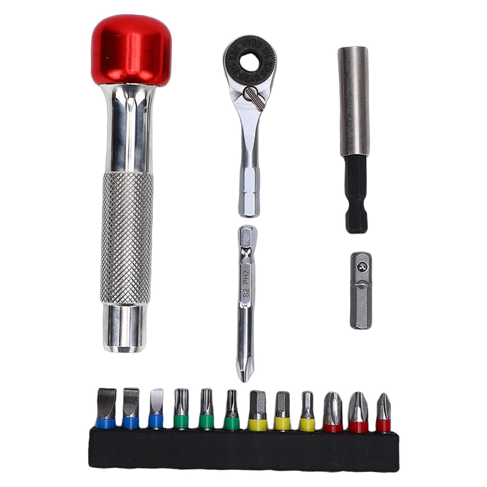 Keenso Clé à Cliquet Hexagonale, Mandrin Ergonomique de 6,35 Mm