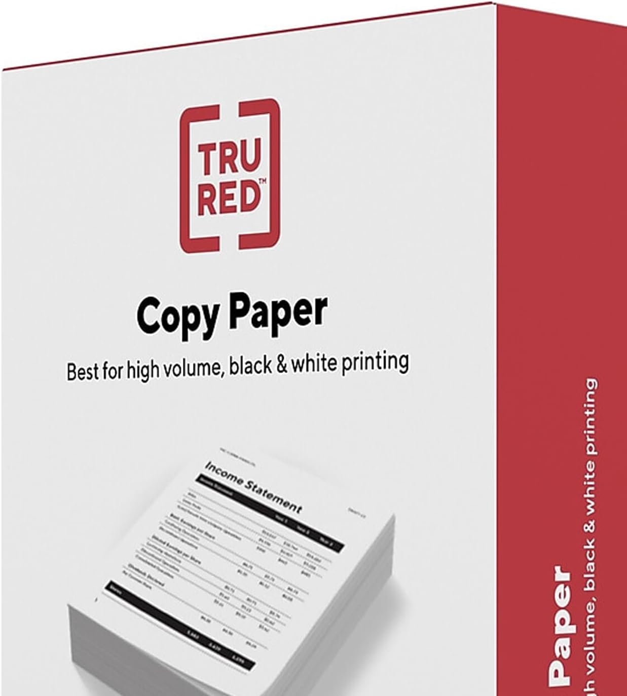 Staples 8.5-inch x 11-inch Copy Paper, 20 lbs., 92 Brightness, 600 Sheets/Ream, 6 Reams/Carton image 3