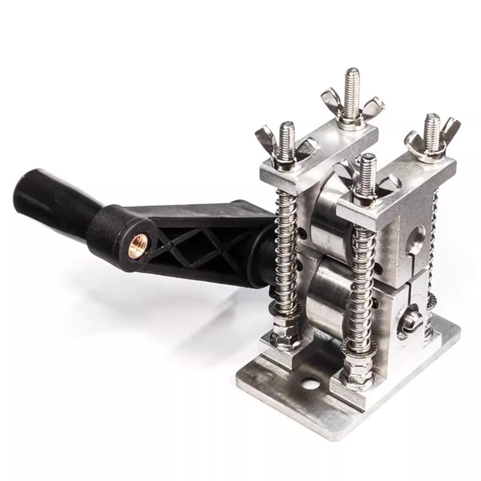 Laminoir À Main pour Bijoux, Outil De Formage en Acier Inoxydable pour Or Argent Et Cuivre, Presse Manuelle pour Laminage Et Sertissage De Feuilles Bijouterie