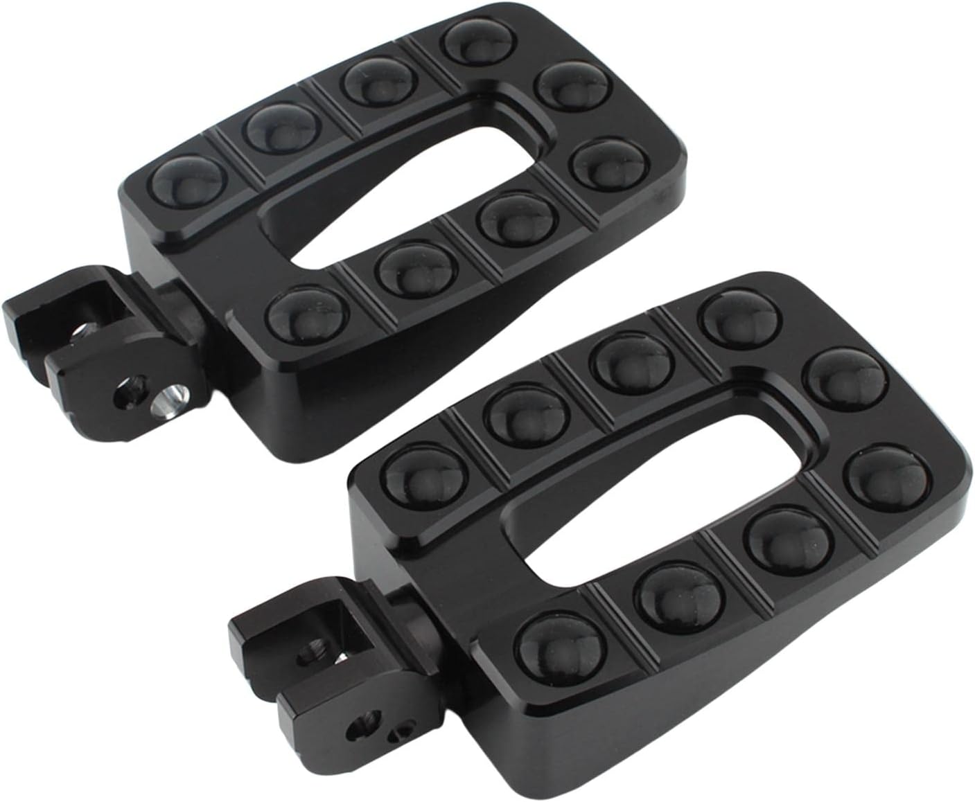 ATORSE® Motorcycle Foot Pegs Spare Parts Foot Pedals Rests For Ducati Scrambler Black