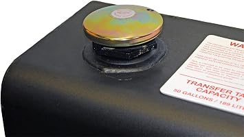 Dee Zee DZ92656SB Black 111 gallon Black Steel Combo Transfer Tank & Tool Box