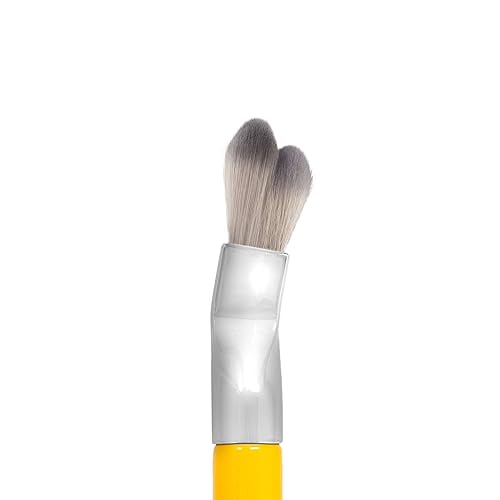 Miniatura 5 de Bdellium Tools Studio Series 971 - Brocha de maquillaje profesional con doble cúpula inclinada, con fibras sintéticas suaves, para una aplicación y