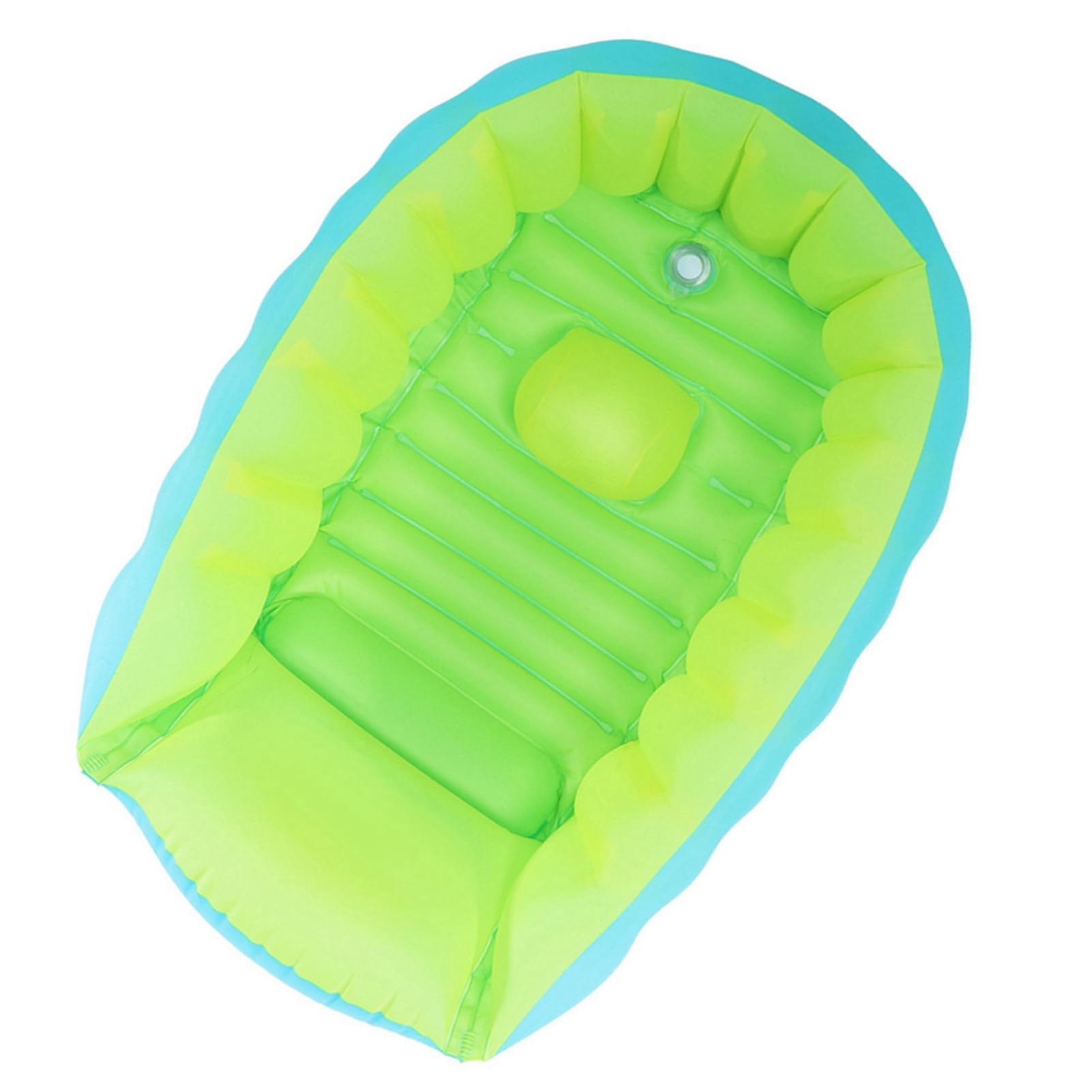 EMUKOEP Vaschetta per Bambini Pieghevole con Protezione Antiscivolo Dell' per il Bagnetto dei neonati. Materiale in PVC (L)