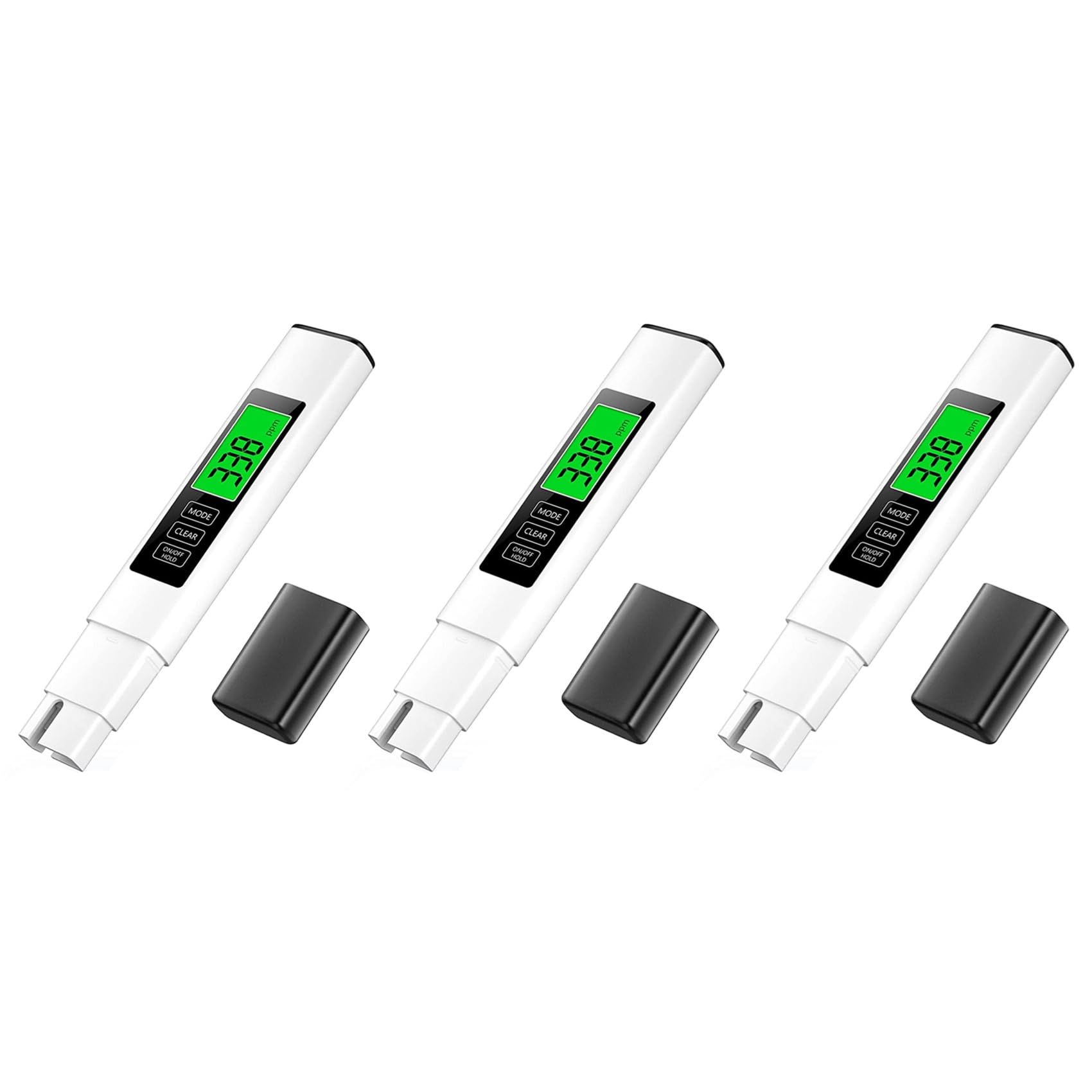 Jnchdghwa White 3X Tds Water Quality Tester High Accuracy Digital Water Testing Kit For Drink Water Water Tester Integrated