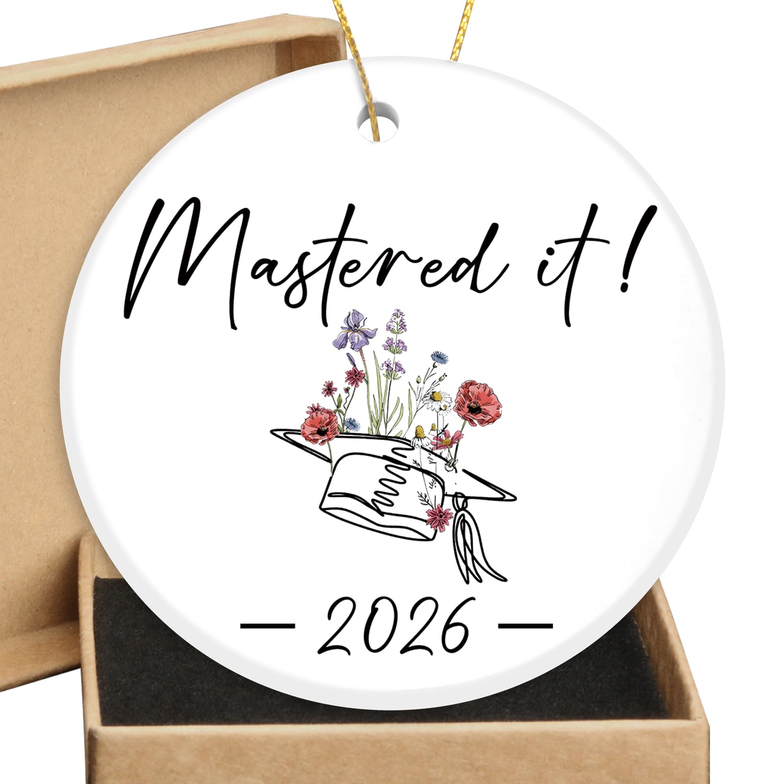 Cadeau de remise de diplôme 2026 pour maîtrise et doctorat de l'année dernière