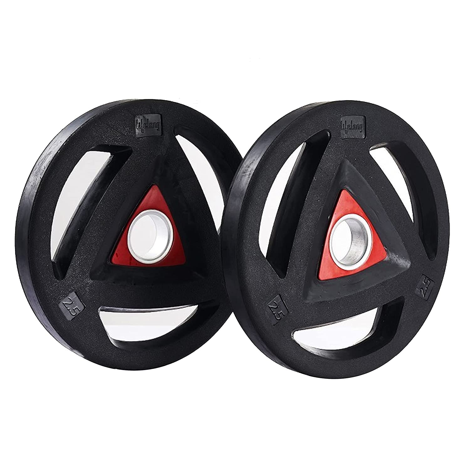 Monex Professional Regular Metal Integrated Olympic Rubber Weight Plates | Rubber Weight| Spare Gym Weight Plates for Strength Training | Weight Training Home Gym (20 KG) (B098K6CGK5) Amazon Price History, Amazon Price Tracker