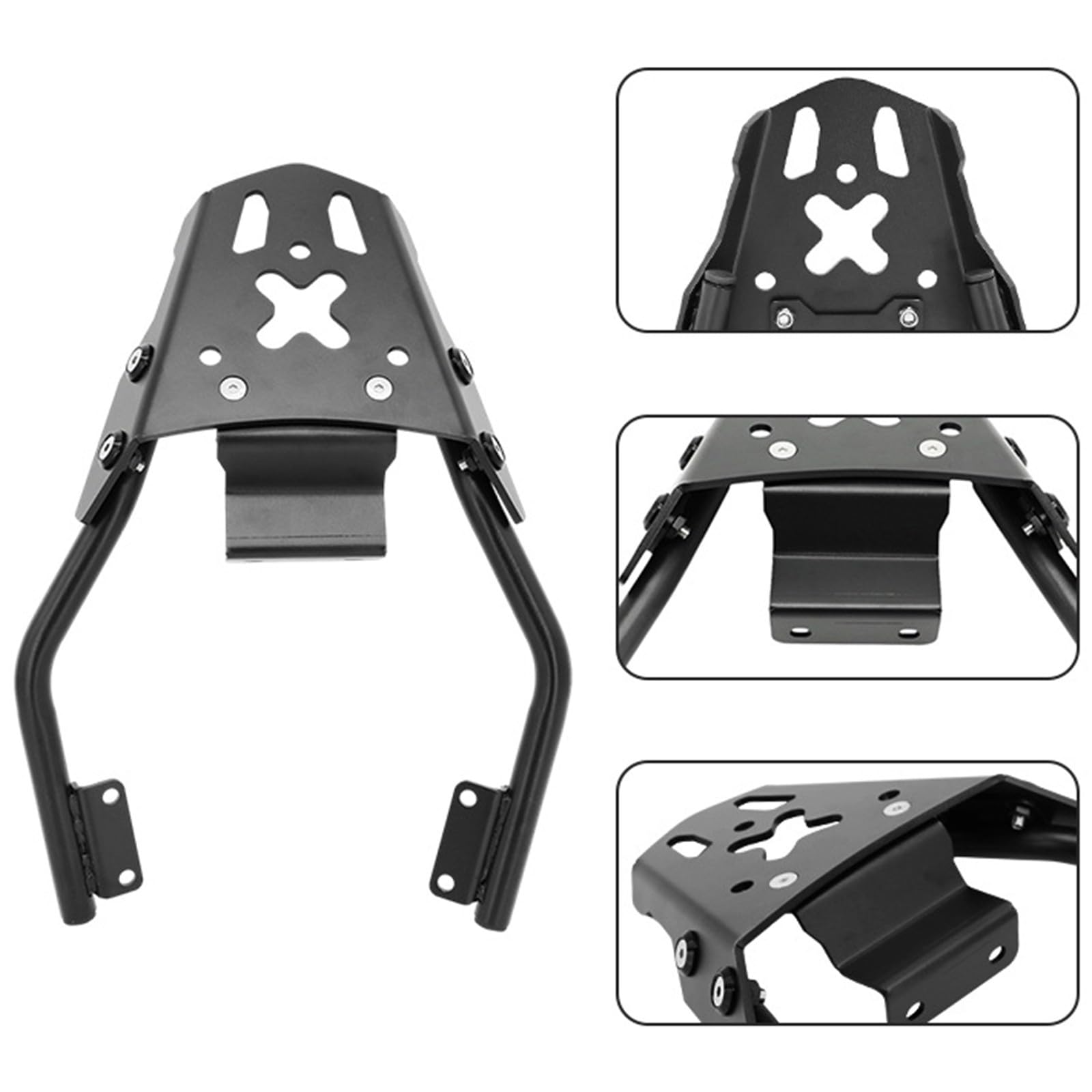 Portapacchi da viaggio moto portapacchi portapacchi posteriore porta baule portabici in metallo lega di alluminio CNC pratico accessorio moto per BMW G310R 2016-2024