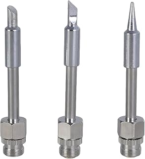 3Pcs 510.0 Interfaces Soldering Iron Tips Welding Tips USB Soldering Tip Set Welding Head Soldering Tool Branding Iron