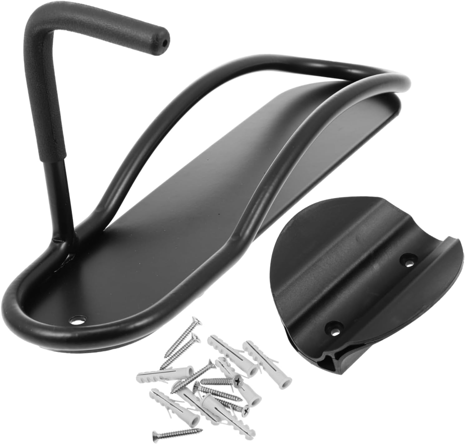 DOITOOL 1set Wear-Resistant Bike Holder Wall-Mounted Bike Hanger for Folding Mountain Bicycle Hooks