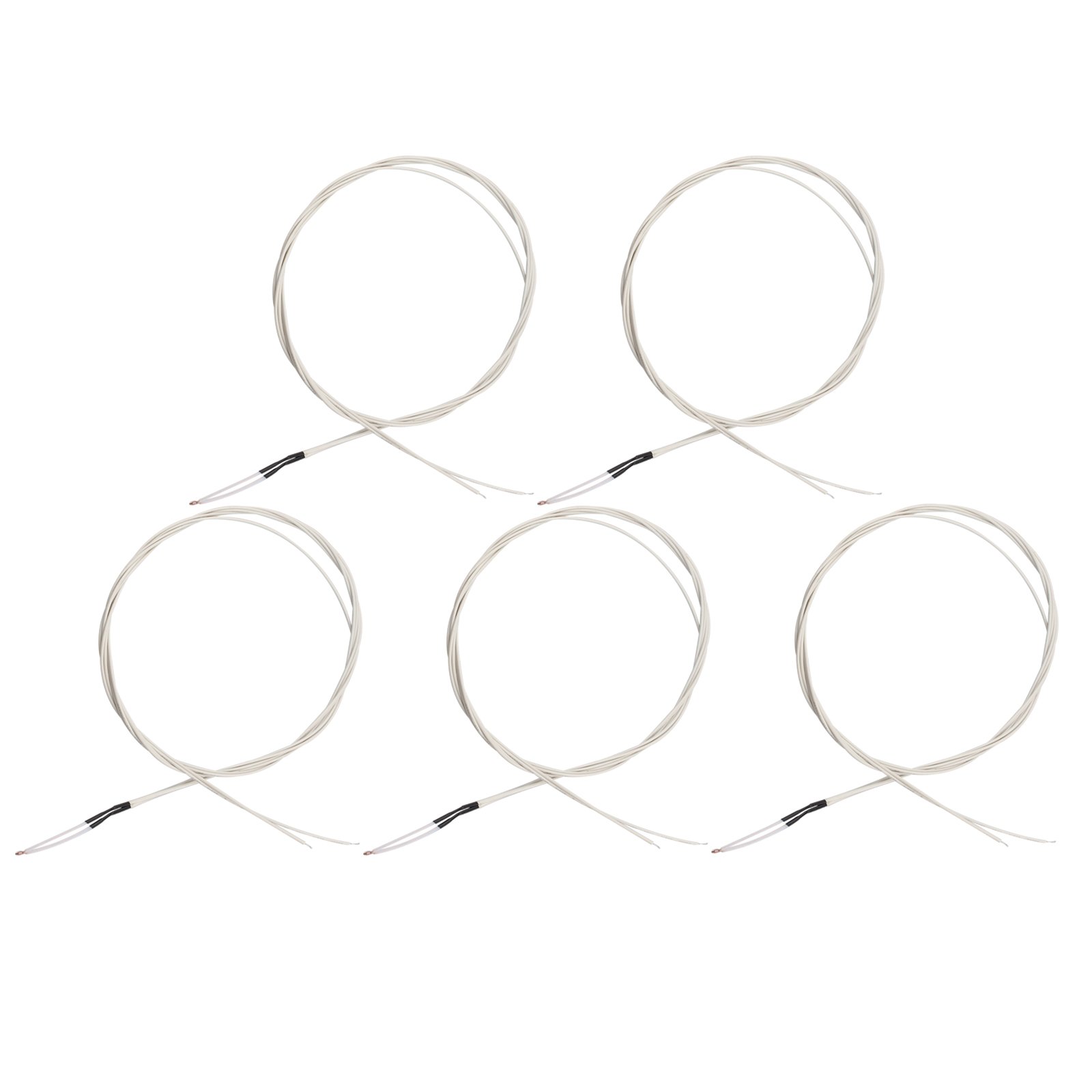 HALJIA5Pcs 100K ohm NTC Thermistors/Temp Sensor Compatible with RepRap Prusa i3 Anet 3D Printer Kit Replacement Parts