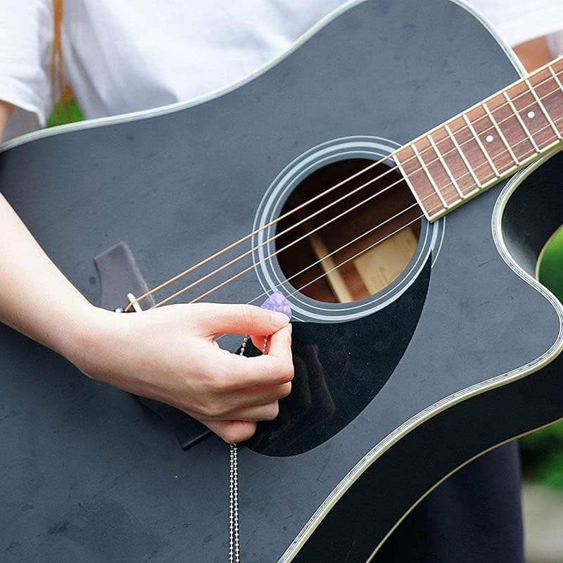 Musiin Collier En Silicone Pour Médiator De Guitare - Double