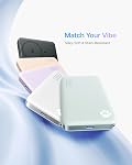 INIU Compact Power Bank for MagSafe, 10000mAh Qi2.2 Certified 25W Wireless & 45W USB C Fast Charging Portable Charger, Magnetic Phone Essential Battery Pack, Flight-Safe Travel for iPhone 17-12 Series