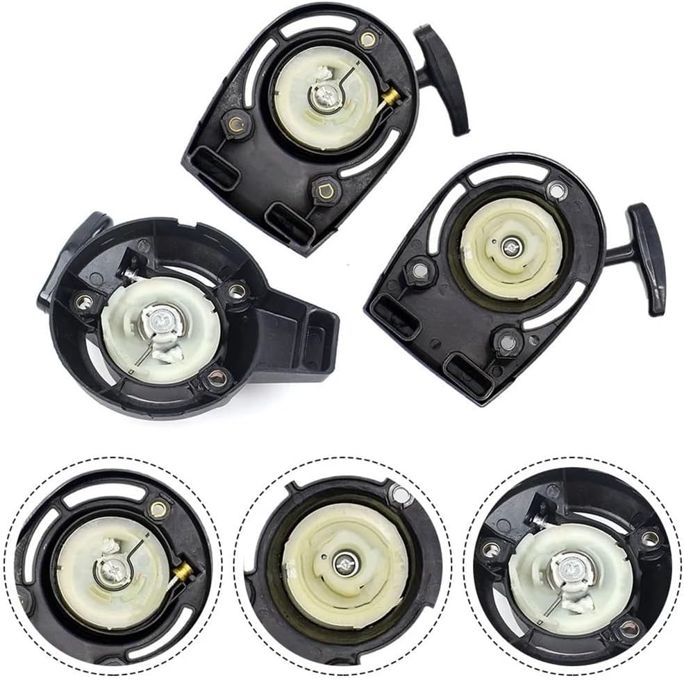 Lawn Mower Accessory Pull Starter Designed to Fit for Engine Models Maintenance(C)