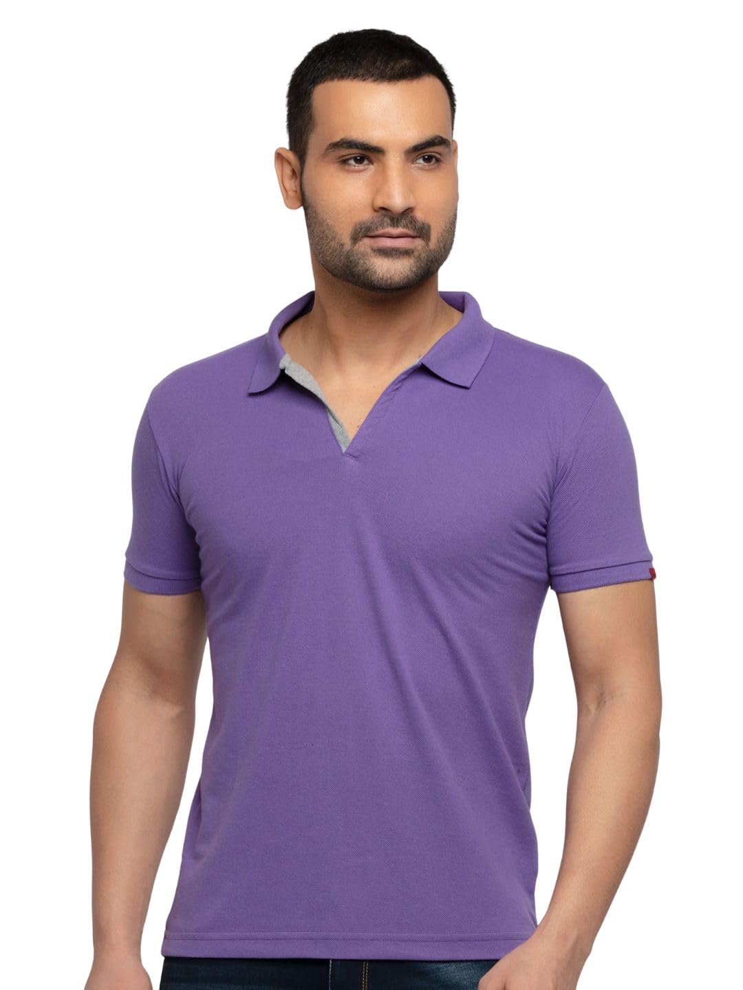 status quo Men's Polo T-Shirt | Rich Cotton Blend | Slim Fit | All Day Comfort | Contrast Inner Placket | Polo Collar-picture-37