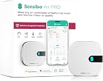 Sensibo Air - Maison intelligente AC Contrôleur. Apple HomeKit Certifiés et Installés dans 60-Seconds. Maintient confort et offre des fonctionnalités d'économie d'énergie. Compatible avec Google, Alexa, Apple HomeKit & Siri.
