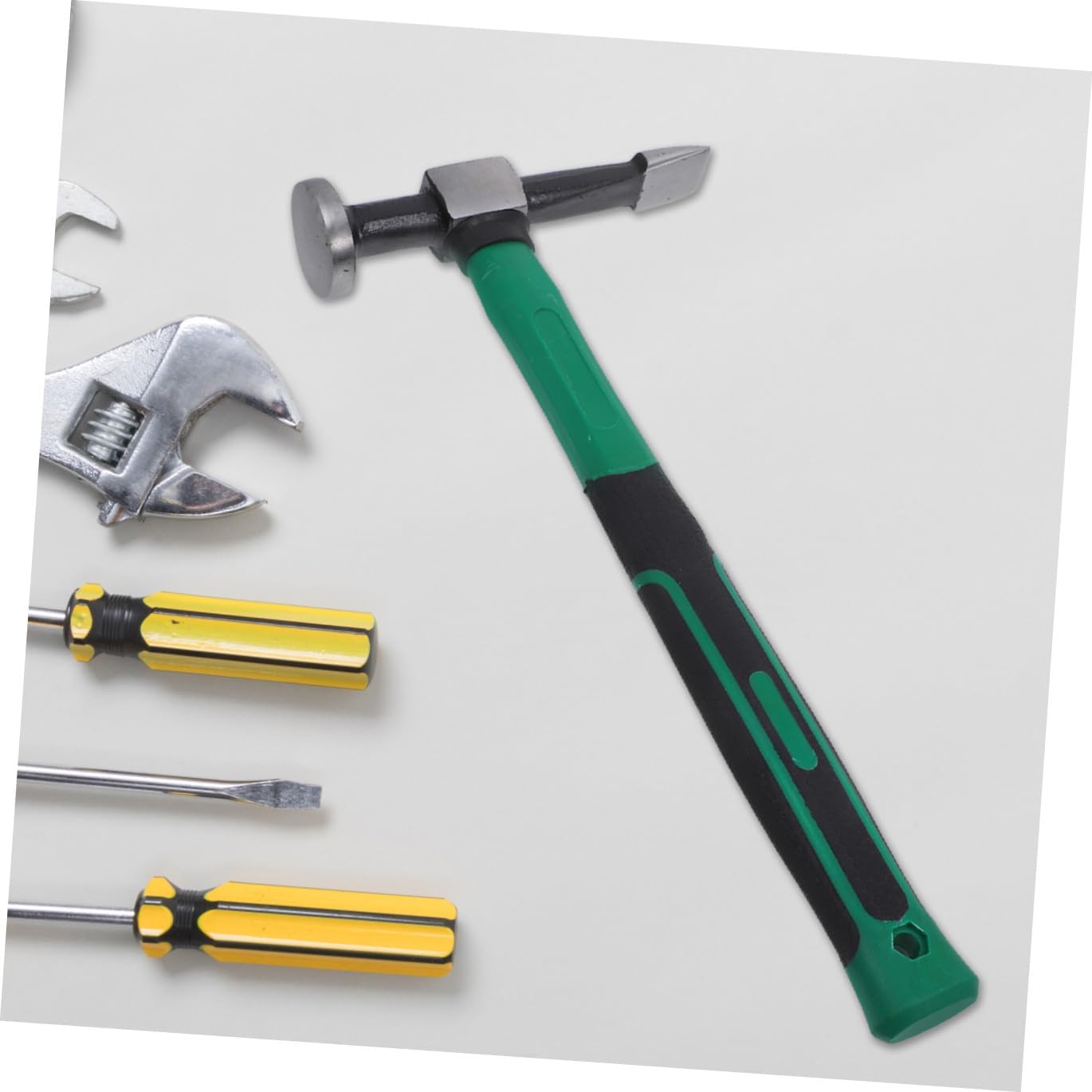 Sosoport Body Hammer Dent Removal Tool with Plastic Handle Auto Body Repair Hammer for Automotive Sheet Metal Shaping and Panel Auto Supplies for Maintenance