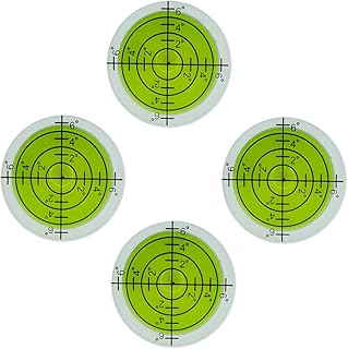 32x7mm Universal level instrument horizontal bubble water quasi bubble scale horizontal bubble small household (green 4pcs)